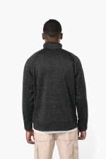 Veste zippée chinée homme – Image 2