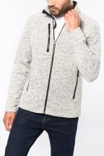 Veste zippée chinée homme – Image 14