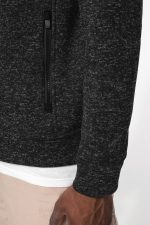 Veste zippée chinée homme – Image 4