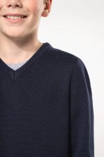 Pull col V enfant – Image 3
