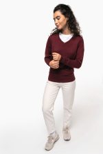 Pull col V femme – Image 5
