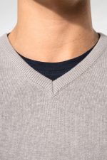 Pull col V sans manches – Image 5