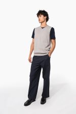 Pull col V sans manches – Image 9