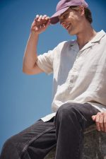 Casquette vintage effet déchiré - 6 panneaux – Image 7