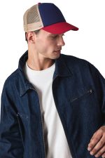 Casquette trucker 5 panneaux en coton canvas - K-up Gold Label – Image 7