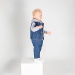 Veste en jean à capuche enfant – Image 2