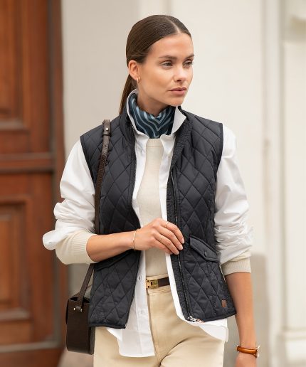 Womens Camden  diamond quilted gilet