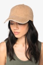 Casquette écoresponsable délavée unisexe