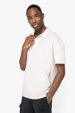 Polo écoresponsable maille piquée à épaules tombantes homme – Image 3
