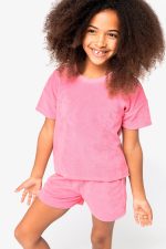 Short écoresponsable en éponge fille – Image 3
