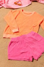 Short écoresponsable en éponge femme – Image 6