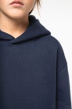 Sweat-shirt écoresponsable à capuche oversize enfant – Image 7