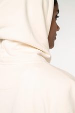 Sweat-shirt écoresponsable à capuche oversize sans manches French Terry femme – Image 6
