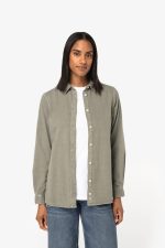 Chemise écoresponsable délavée femme – Image 4