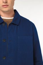 Veste worker écoresponsable délavée unisexe – Image 6