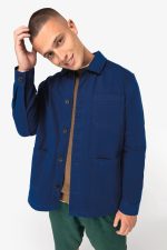 Veste worker écoresponsable délavée unisexe – Image 4