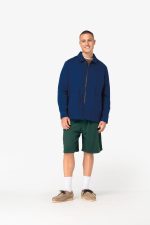 Veste worker écoresponsable délavée unisexe – Image 2