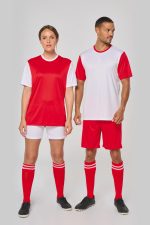 Maillot multisport manches courtes bicolore unisexe – Image 16