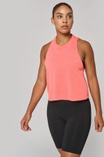 Débardeur crop Triblend femme – Image 3