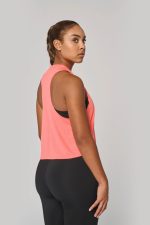 Débardeur crop Triblend femme – Image 2