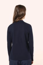 Polo Supima® manches longues femme – Image 2
