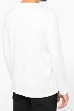 T-shirt Supima® col V manches longues homme – Image 15