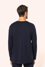 T-shirt Supima® col V manches longues homme – Image 2
