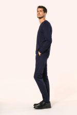 T-shirt Supima® col V manches longues homme – Image 3