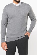 Pull Supima® col rond homme – Image 17