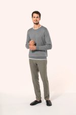 Pull Supima® col rond homme – Image 9