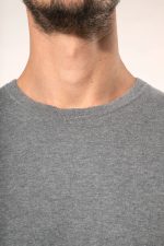 Pull Supima® col rond homme – Image 4