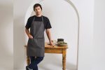 Tablier en denim biologique et commerce équitable