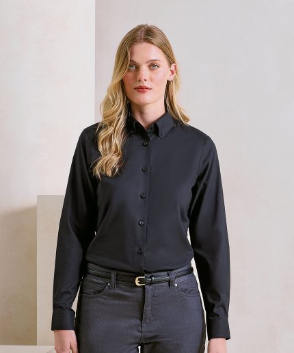 Womens Supreme Oxford long sleeve shirt