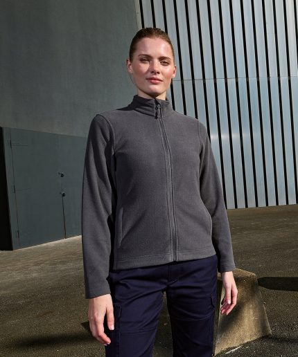 Womens Recyclight full-zip microfleece