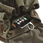 Sac à dos vintage en toile – Image 6