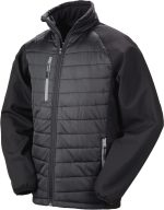 Veste softshell rembourrée black compass recyclée – Image 3
