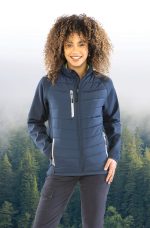 Veste softshell rembourrée black compass recyclée – Image 6