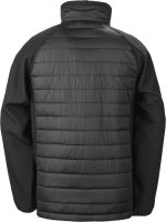 Veste softshell rembourrée black compass recyclée – Image 2
