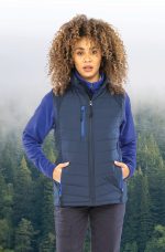 Gilet softshell rembourré black compass recyclé – Image 2