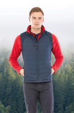 Gilet softshell rembourré black compass recyclé – Image 3