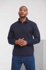 Sweat-shirt Heavy Duty col polo