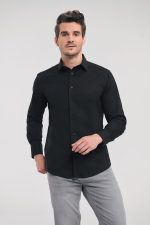Chemise fittée homme manches longues – Image 2