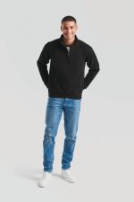 Sweat-shirt col zippé Premium (62-032-0) – Image 2