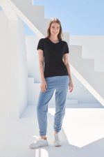T-shirt femme col v Feel Good – Image 2