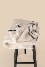 Plaid nid d'abeille – Image 3