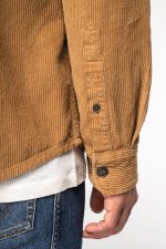 Surchemise écoresponsable délavée en velours côtelé homme – Image 9