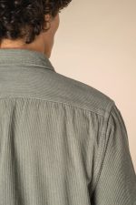 Surchemise écoresponsable délavée en velours côtelé homme – Image 5