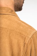 Surchemise écoresponsable délavée en velours côtelé homme – Image 8