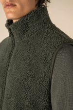 Veste sans manches en sherpa homme – Image 7