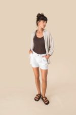 Short en lin femme – Image 4